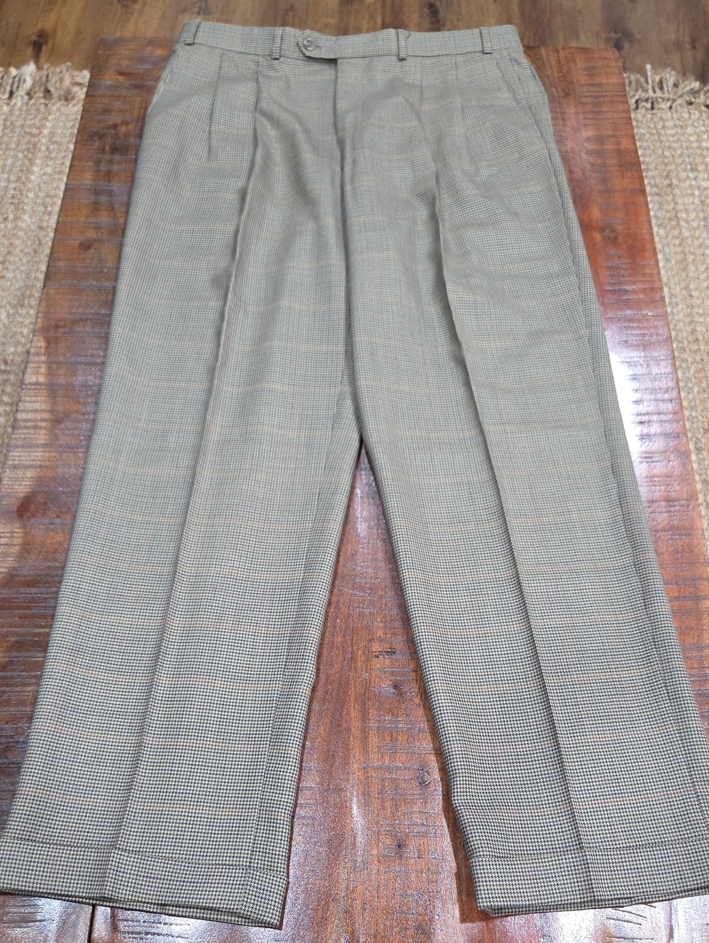 Polo University By Ralph Lauren Wool Tweed Dress Pants